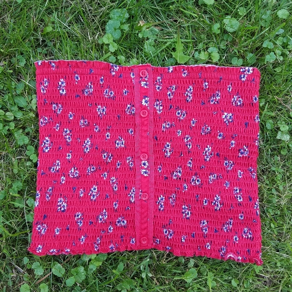 🦉2/$15🦉Summer Tube Top - Picture 2 of 8